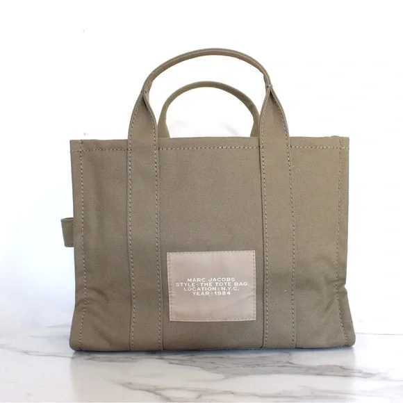 Marc Jacobs Medium Tote Bag Slate Green - Picture 2 of 9